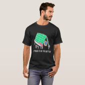 頭が苦しい、心が樋に落ちる Tシャツ (正面フル)