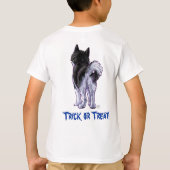 頭と尾のハスキーこれは私の衣装 Tシャツ (裏面)