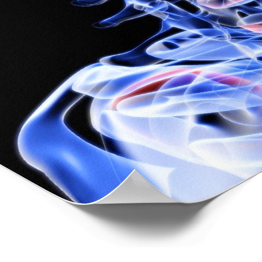 頭と首の骨 ポスター (角)