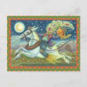 頭なし馬かかしホリデー葉書 シーズンポストカード (正面)