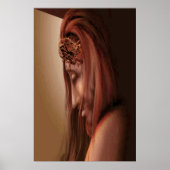 頭に刺さったイエス ポスター (正面)