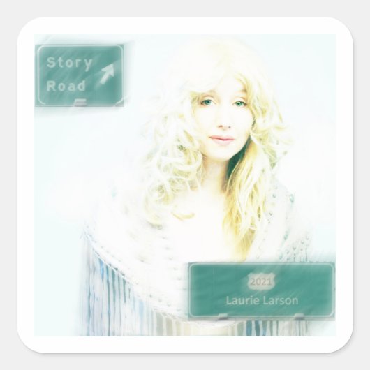 頭に突き刺さる曲Story Road スクエアシール (正面)