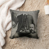 頭のない荒れ、気色悪いポートレートの装飾用クッション クッション (ブランケット)