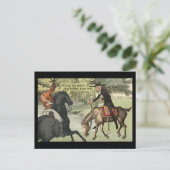 頭のない馬とイカボドクレーン ポストカード (スタンド正面)