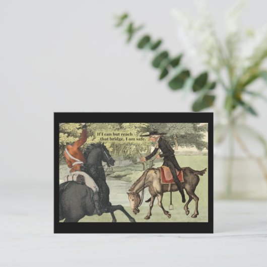 頭のない馬とイカボドクレーン ポストカード (スタンド正面)