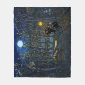 頭のない馬の毛布 フリースブランケット (正面)