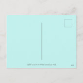 頭のない馬の雪だるま、クリスマスハロウィーンのユーモア。 シーズンポストカード (裏面)