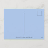 頭のない馬の雪だるま、クリスマスハロウィーンのユーモア。 シーズンポストカード (裏面)