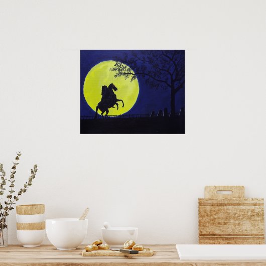 頭のない馬 ポスター (キッチン)