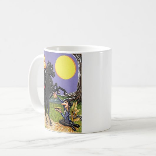 頭のない騎手の向こう見ずのIchabodクレーン交換 コーヒーマグカップ (正面左)