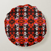 頭のキング。 ラウンドクッション (裏面)