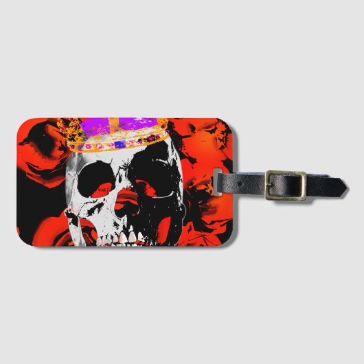 頭のキング。 ラゲッジタグ (正面横)