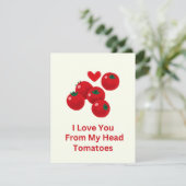 頭のトマトから愛してる バレンタインカード シーズンカード (スタンド正面)