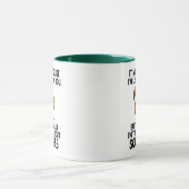 頭の中ではクマのことを考えてる マグカップ (中央)