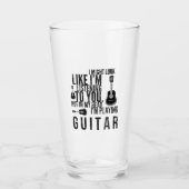 頭の中で私はギター遊だ タンブラーグラス (正面)