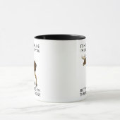 頭の中で私はムース考えについておもしろいいる マグカップ (中央)