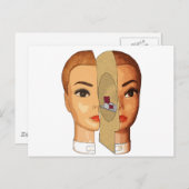 頭の中で ポストカード (正面/裏面)