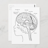 頭の中のもの ポストカード (正面/裏面)