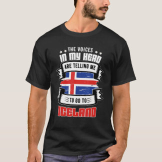 頭の中のアイスランド Tシャツ