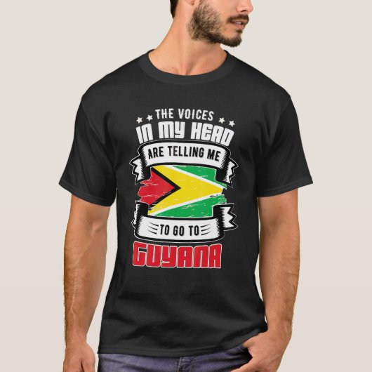 頭の中のガイアナ Tシャツ (正面)