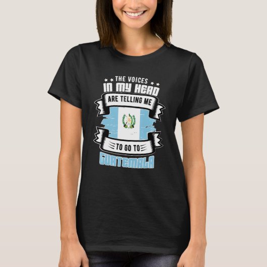 頭の中のグアテマラ Tシャツ (正面)