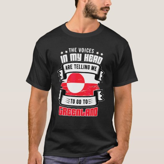 頭の中のグリーンランド Tシャツ (正面)