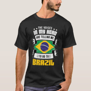頭の中のブラジル Tシャツ