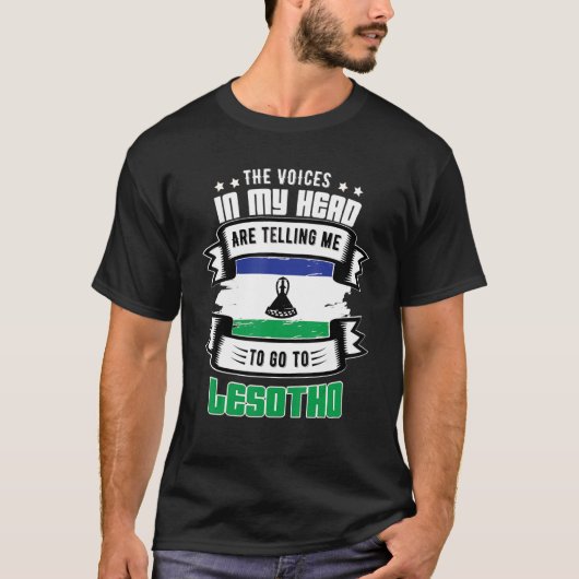 頭の中のレソト Tシャツ (正面)