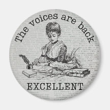 頭の中の声が戻ってきた…優れた」磁石