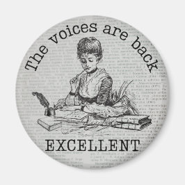 頭の中の声が戻ってきた…優れた」磁石 マグネット