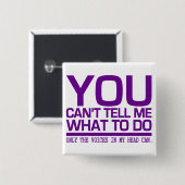 頭の中の声 缶バッジ (正面&裏面)