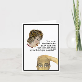 頭の中の小さな声 カード