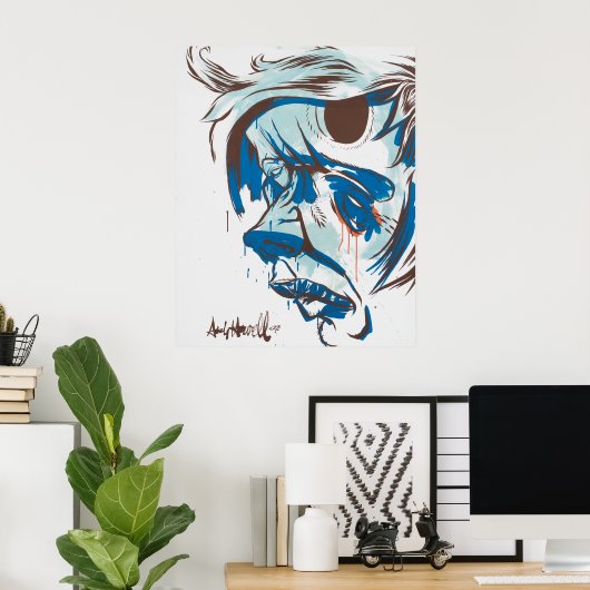 頭の中の穴 ポスター (ホームオフィス)