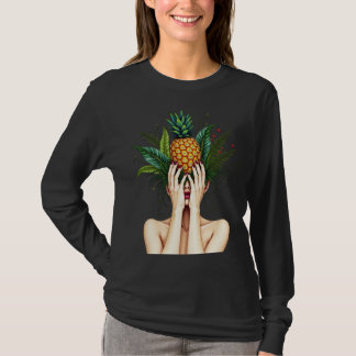 頭の中はパイナップル Tシャツ