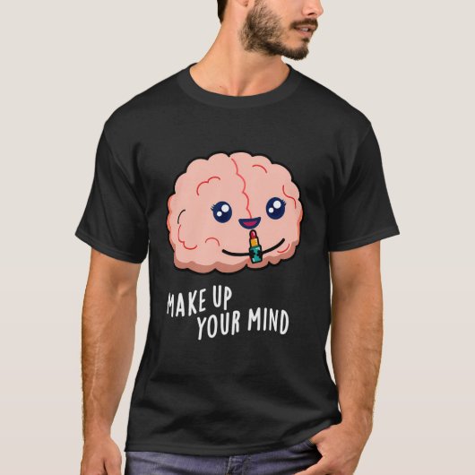 頭の中をパッおもしろいと決める Tシャツ (正面)