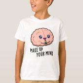 頭の中をパッおもしろいと決める Tシャツ (正面)