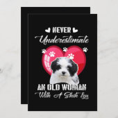 頭の付いた老婆を決して過小評価しない シーズンカード (正面/裏面)