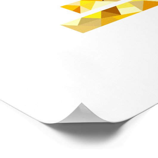 頭の付いた3頭の象 ポスター (角)