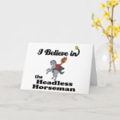 頭の信じない馬の男 カード (黄色い花)