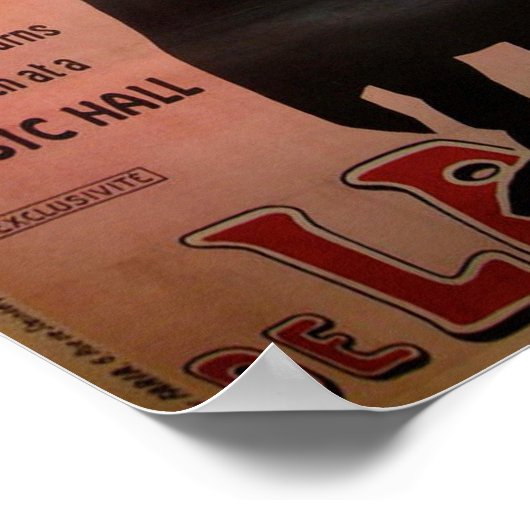 頭の大きい魔術師 ポスター (角)