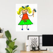 頭の子 ポスター (ホームオフィス)