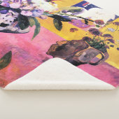 頭の形をした花瓶を持つ静物人生 | Paul Gauguin | シェルパブランケット (3/4)