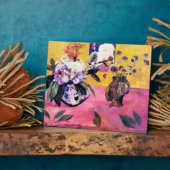 頭の形をした花瓶を持つ静物人生 | Paul Gauguin | フォトプラーク (側面)