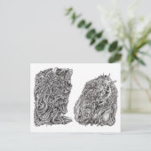 頭の悪い ポストカード (スタンド正面)