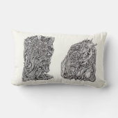 頭の悪い ランバークッション (裏面)