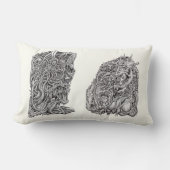 頭の悪い ランバークッション (正面)