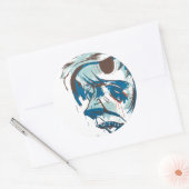 頭の穴 ラウンドシール (封筒)