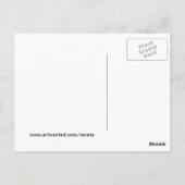 頭の鈍い ポストカード (裏面)