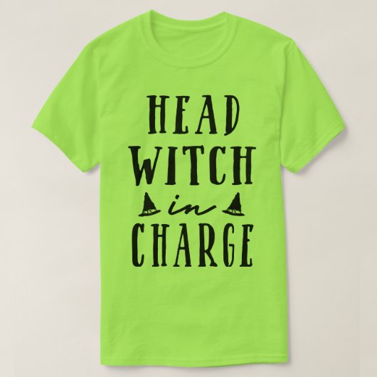頭の魔女 Tシャツ (デザイン正面)