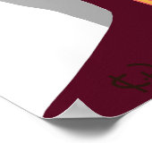 頭やる気を起こさせるが大きすぎて頭が痛い ポスター (角)